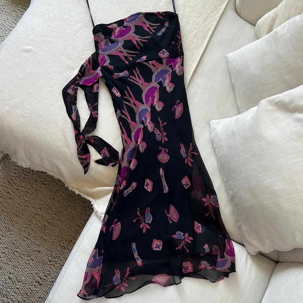 Betsey Johnson vintage dress black